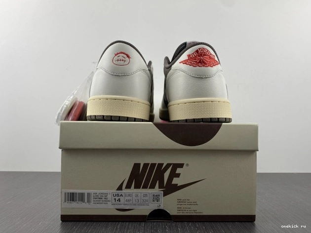 Rep Onekick Retro Jordan Air Jordan x 1 DM7866-162 Scott Low Travis Air 0705